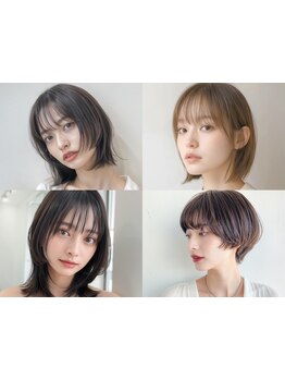 【池袋駅西口】髪質・骨格を活かすカットで360度どこから見ても納得の美しいシルエットが叶う！[池袋]