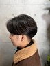 【SHO限定】メンズカット+ナチュラルパーマ　￥8250