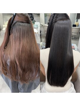 ランド 千葉(land) 髪質改善ストレートカラー