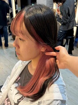 インク サカエ(inq sakae) フェイスフレーミング/ストロベリーピンク