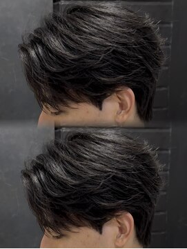 ステラ(STELLA) ニュアンスパーマ/フェザーパーマ/毛流れパーマ/メンズパーマ