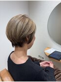 シンプルなのにおしゃれショート