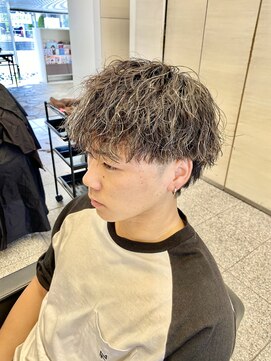 波巻きスパイラルパーマメッシュ豊田市駅徒歩10分