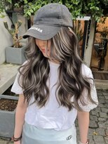 ディモアンド 表参道(Dimo&)&nbsp;ハイライト/黒髪カタログ/クラゲヘアー/オリーブグレー