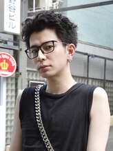 ネロ ヘアアンドライフストア 渋谷(NERO HAIR AND LIFESTORE) 【 松井 隆人 】メンズ スクエア スパイキーショート