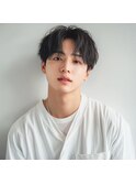 韓国風マッシュニュアンスパーマ