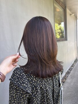 ミディアムレイヤーカット