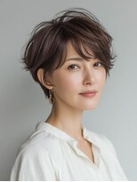 ビフィーノ リルネ(Bifino Rilune)&nbsp;クラゲヘアー/小顔/ココアベージュ/オリーブグレー/川西