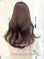 アリュウル 表参道 青山(Allure)&nbsp;ブリーチなしダブルカラー＊ピンクブラウン/ピンクカラー