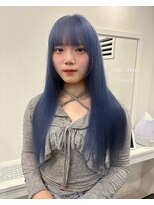 ヴィア 京都烏丸(Via)&nbsp;10代20代30代／ブルーシルバー／ハイトーン／髪質改善／ブリーチ