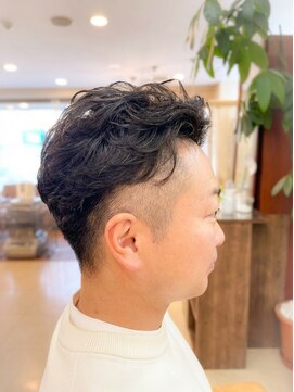 ビーワンヘアー 藤井寺 土師ノ里(B1hair) メンズパーマ
