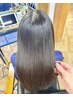 梅雨時期に【強いクセうねり解消】憧れのストレートヘアに！カット+縮毛矯正