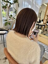 アエル(AELU)&nbsp;ボブ × ベージュ