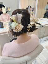 アッシュ たまプラーザ店(Ash)&nbsp;成人式☆ツイン団子