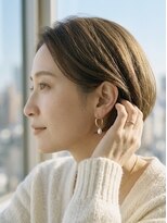 ムル 大倉山(muru)&nbsp;ピアスが映える！耳にかけられるおしゃれなショートボブ