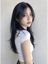 アミリー ひたち野うしく店(Amily)&nbsp;ハイライトバレイヤージュダブルカラーケアブリーチ20代30代