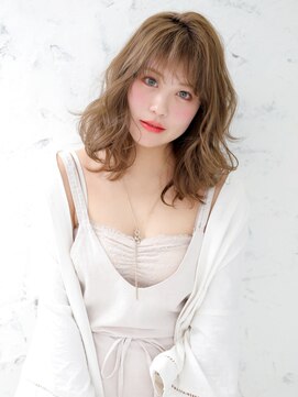 クリスタルマジック 本店(CRYSTAL MAGIC) 愛され度MAXのミディウェーブ