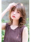 【Kate 大宮】顔周りレイヤー×ミルキーベージュ