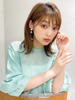 アフロート エル 錦糸町(AFLOAT L) LallYou 錦糸町【井上】ローライトで作る愛され小顔韓国ミディ