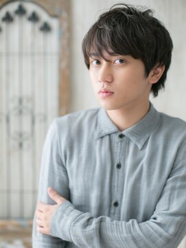 モッズヘア メン 南越谷南口店(mod's hair men) ラフ感で遊ぶ！サイドパート無造作ショートH