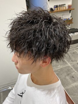 ヘアーショップケイ(HAIR SHOP K.) バチバチマッシュ【ツイストパーマ】