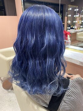 シェリエ(Cherie) ネイビーブルー/青紫カラー/原色カラー