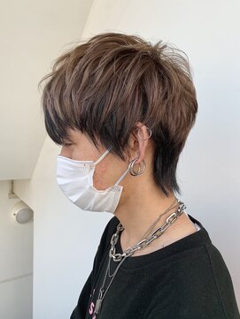 サロンドミルク 溝の口店(salon de MiLK) ＊インナーカラーではなくアウターカラー！んー夏にぴったり！！