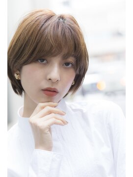 ミエルヘアーエスト 新宿店(mielhair est) マッシュショートボブ