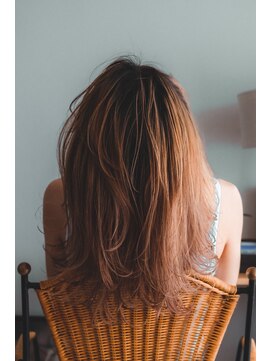 ルーカス(LUCAS) シルキーカラー[mahogany orange]