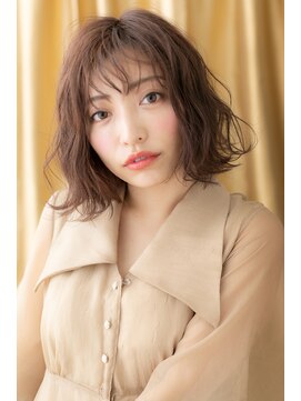 カバーヘア ブリス 上尾西口店(COVER HAIR bliss) くせ毛風美髪ＡラインボブウェットスタイルZ上尾20代30代40代