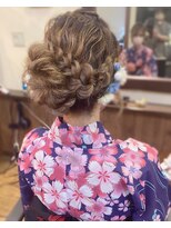 ヘアークルーズピース (hair cruise Piece) 浴衣ヘアアレンジ♪