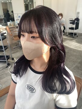 シェノン 武庫之荘(CHAINON) セクションカラー/グラデーションカラー/ペールベージュ