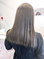 リシェイル(RICHAIR)&nbsp;ブリーチ毛に縮毛矯正『グレージュ』