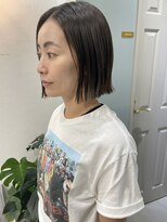 トゥーリ 薬院店(tuuli)&nbsp;tuuli miyu 切りっぱなしボブ/地毛風カラー/ボブ/ミニボブ