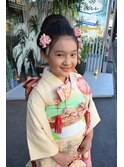 七五三☆七歳新日本髪
