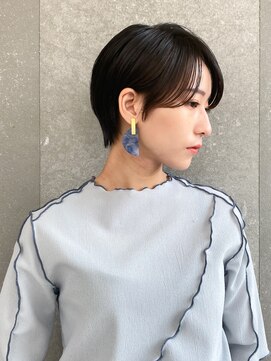 ロンド レグリーズ 立川(Lond leglise) ショート×顔周り×前髪×シルキーベージュ×グレージュカラー