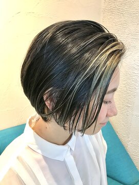 アールハーツ 峰店(R-HEARTS) 【脱・白髪染め！】白髪ぼかしのフェイスフレーミングカラー