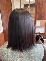 ナオス(NAOS)&nbsp;傷ませない縮毛矯正/30代40代/ミディアム/髪質改善