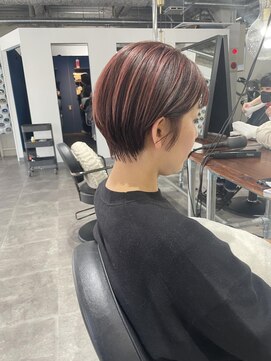 ホリー(HOLLY) アンブレラカラー＋ショートボブ