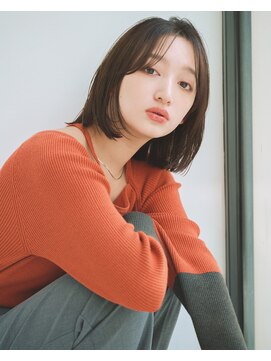 リコ 新札幌(lico) ナチュラルストレート内巻きロブ