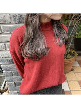 ローブ(L'aube) インナーカラーグレージュ