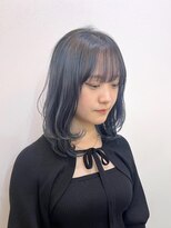 イオエ 梅田(ioe)&nbsp;ダブルカラー/大人ボブ/黒髪スタイル/髪質改善/縮毛矯正