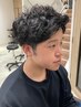 〈スタイリング簡単◎〉メンズカット＋ニュアンスパーマ [三軒茶屋]
