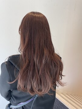 ジュール くずは駅前(Jour) ピンクカラーロングスタイル