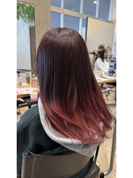 グランデュール サンストリート浜北店(GRANDEUR) ピンクグラデーションカラー