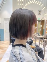 ロンド レグリーズ 立川(Lond leglise)&nbsp;ミニウルフレイヤーカット顔周り前髪韓国ショートボブ/立川