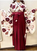 卒業式はやはり袴がイイ♪☆『≪袴≫着付け+ハーフセット♪』