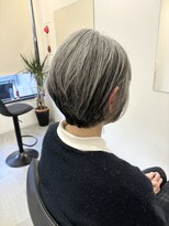 コニー アンド リリー(conne&riri)&nbsp;【お客様スタイル】髪質を活かしたショートボブスタイル