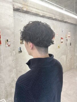 ドアホワイト(door white) 波巻きスパイラルで作る似合わせパーマ