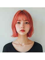 ロディーナ 大口 新子安(rodina)&nbsp;ダブルカラー×ボブ/インナーカラー/髪質改善/韓国/ブリーチ